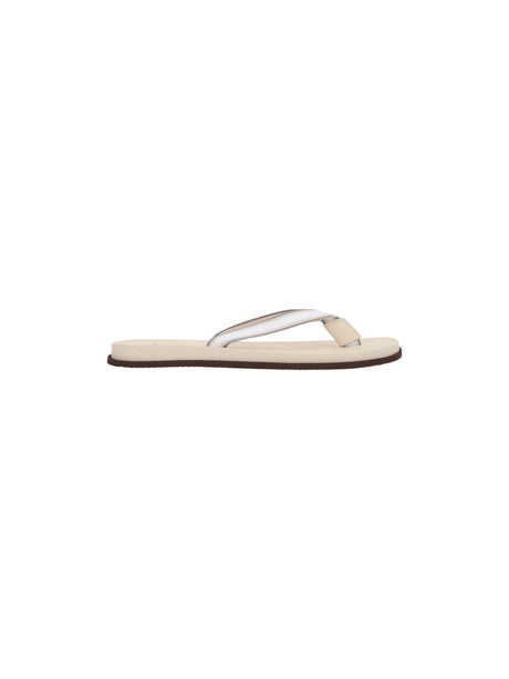 Grosgrain Thong Sandals-BRUNELLO CUCINELLI-JOHN JULIA