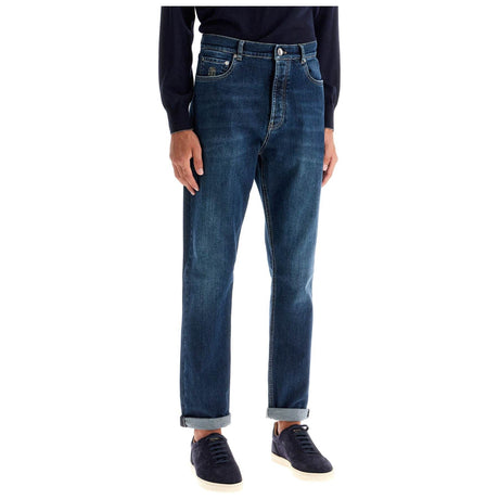 BRUNELLO CUCINELLI-Iconic Fit Five-Pocket Jeans -JOHN JULIA.