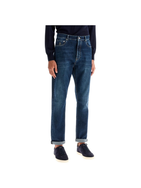 BRUNELLO CUCINELLI-Iconic Fit Five-Pocket Jeans -JOHN JULIA.