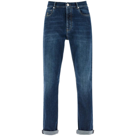 BRUNELLO CUCINELLI-Iconic Fit Five-Pocket Jeans -JOHN JULIA.