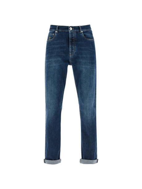 BRUNELLO CUCINELLI-Iconic Fit Five-Pocket Jeans -JOHN JULIA.