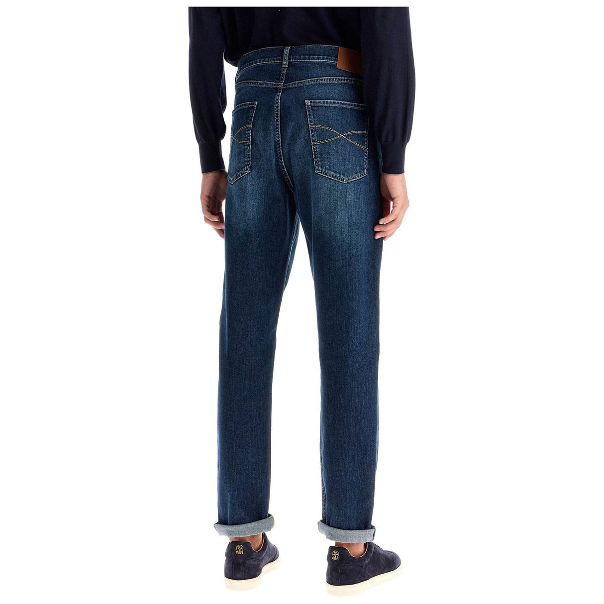 BRUNELLO CUCINELLI-Iconic Fit Five-Pocket Jeans -JOHN JULIA.