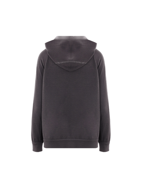 Interlock Full-zip Hoodie-BRUNELLO CUCINELLI-JOHN JULIA