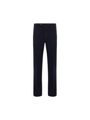 BRUNELLO CUCINELLI-Italian-fit Gabardine Trousers-JOHN JULIA