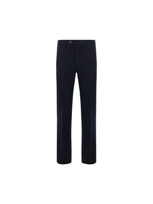 BRUNELLO CUCINELLI-Italian-fit Gabardine Trousers-JOHN JULIA