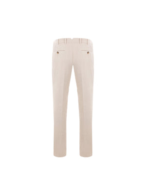 BRUNELLO CUCINELLI-Italian-fit Gabardine Trousers-JOHN JULIA