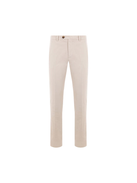 BRUNELLO CUCINELLI-Italian-fit Gabardine Trousers-JOHN JULIA