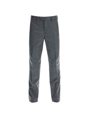 Italian Fit Flannel Trousers For A