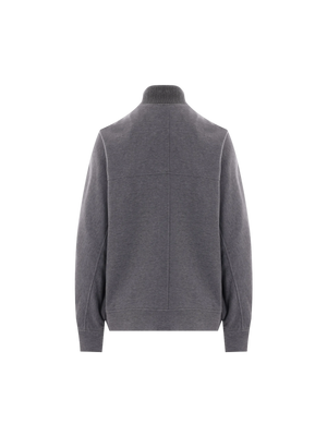 Jersey Full-zip Sweatshirt-BRUNELLO CUCINELLI-JOHN JULIA