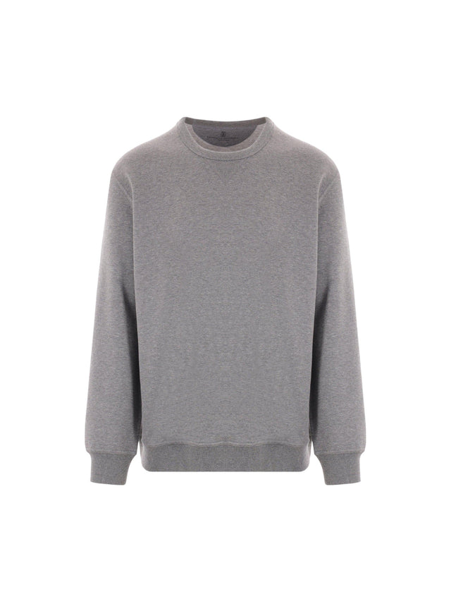 BRUNELLO CUCINELLI-Jersey Sweatshirt-JOHN JULIA