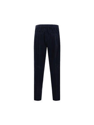 Leisure-fit Corduroy Trousers-BRUNELLO CUCINELLI-JOHN JULIA