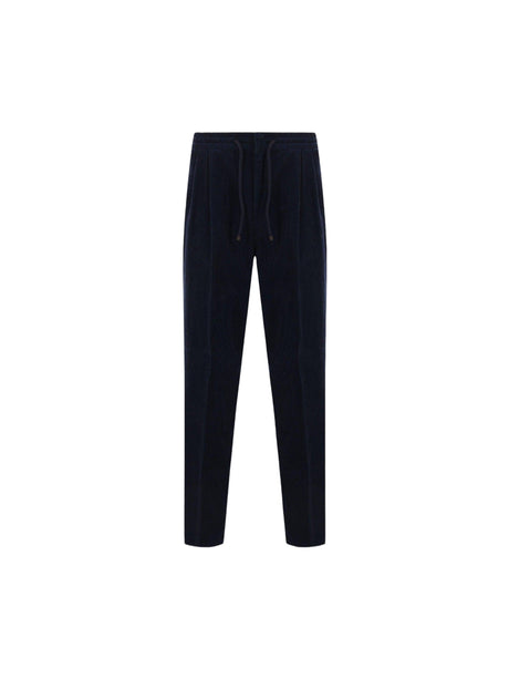 Leisure-fit Corduroy Trousers-BRUNELLO CUCINELLI-JOHN JULIA