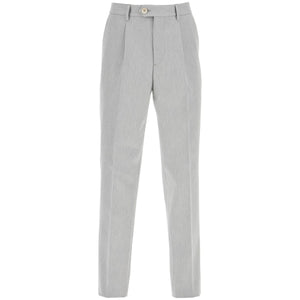 BRUNELLO CUCINELLI-Leisure Fit Pleated Trousers -JOHN JULIA.