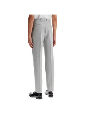 BRUNELLO CUCINELLI-Leisure Fit Pleated Trousers -JOHN JULIA.