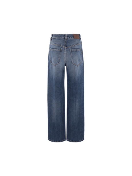 Loose Denim Jeans-BRUNELLO CUCINELLI-JOHN JULIA