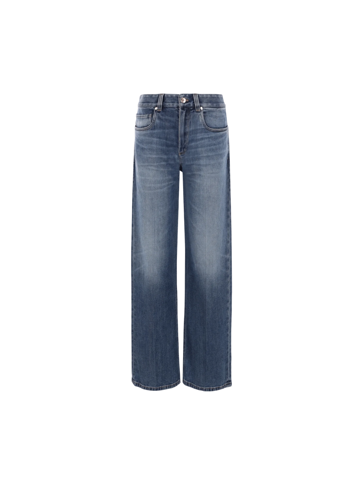 Loose Denim Jeans-BRUNELLO CUCINELLI-JOHN JULIA