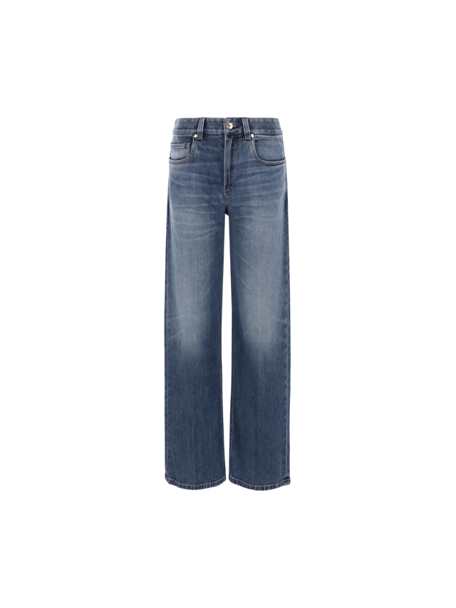 Loose Denim Jeans-BRUNELLO CUCINELLI-JOHN JULIA