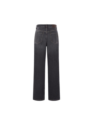 BRUNELLO CUCINELLI-Loose-fit Denim Jeans-JOHN JULIA