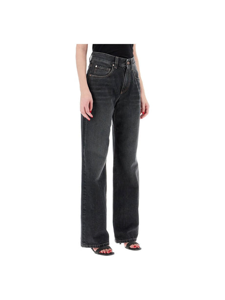 Loose Fit Jeans With Medium