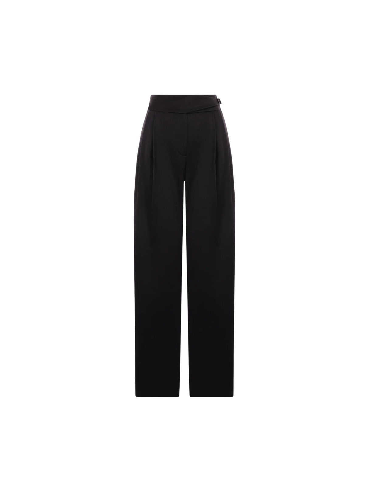 BRUNELLO CUCINELLI-Loose Tuxedo Wool Trousers-JOHN JULIA