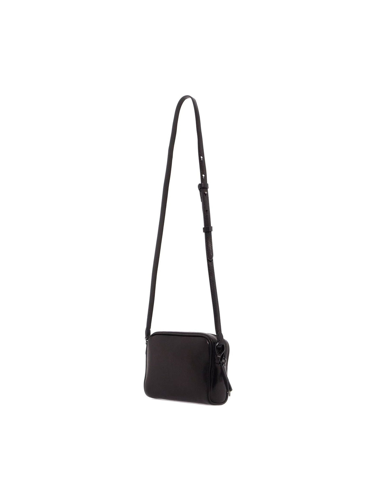 Mini Leather Boston Crossbody Bag