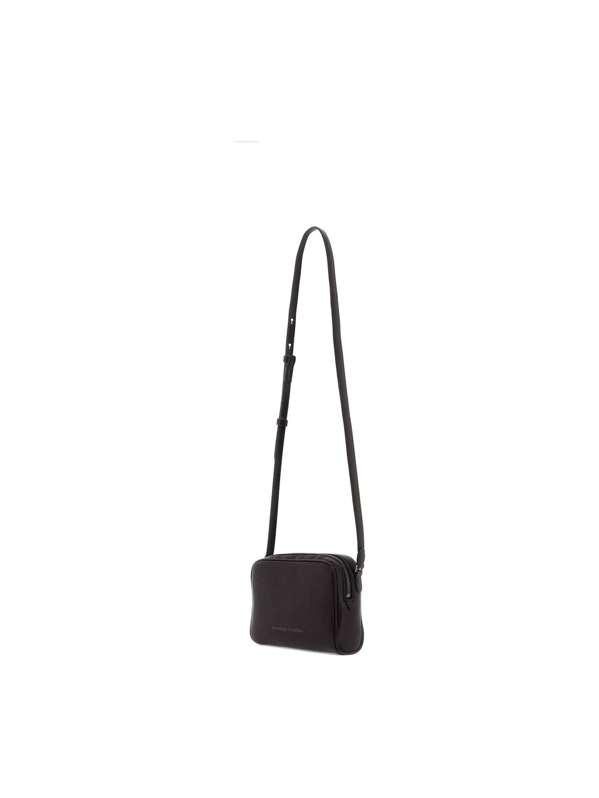 Mini Leather Boston Crossbody Bag