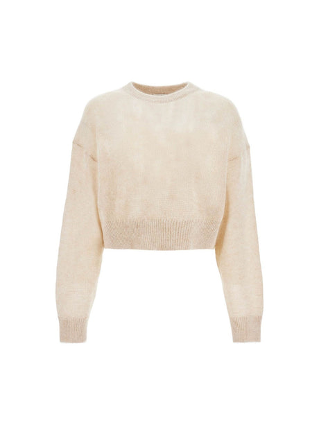 Mohair Blend Pullover Sweater