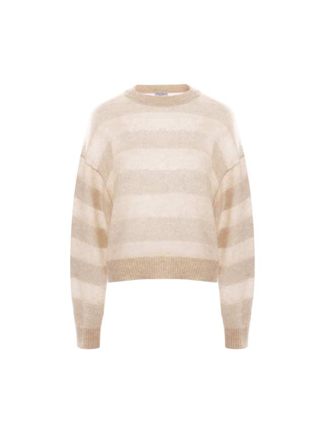 Mohair Wool Sweater-BRUNELLO CUCINELLI-JOHN JULIA