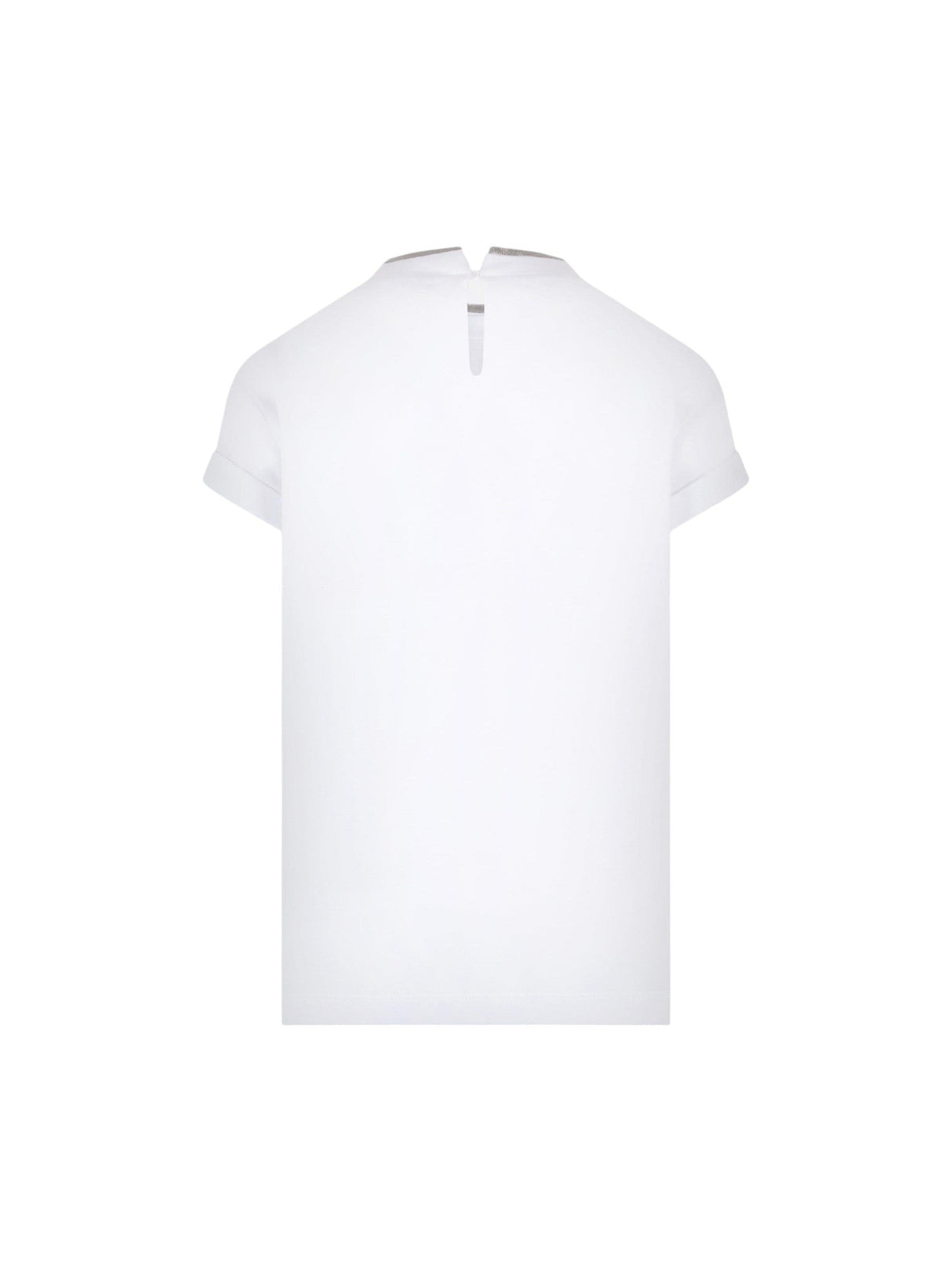 Monili-detailed Cotton T-shirt-BRUNELLO CUCINELLI-JOHN JULIA