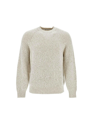 Mouliné Cashmere Sweater.