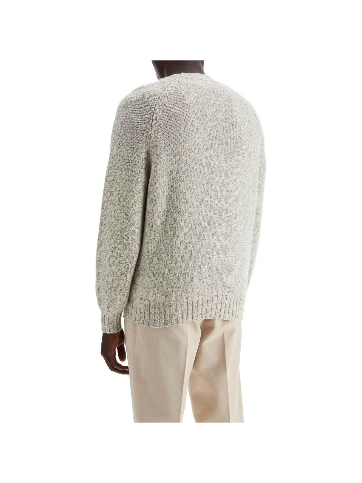 Mouliné Cashmere Sweater.