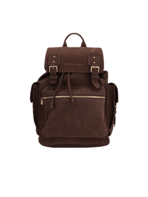 Nabuk City Backpack-BRUNELLO CUCINELLI-JOHN JULIA