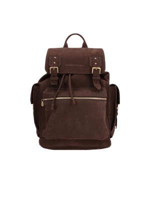 Nabuk City Backpack-BRUNELLO CUCINELLI-JOHN JULIA