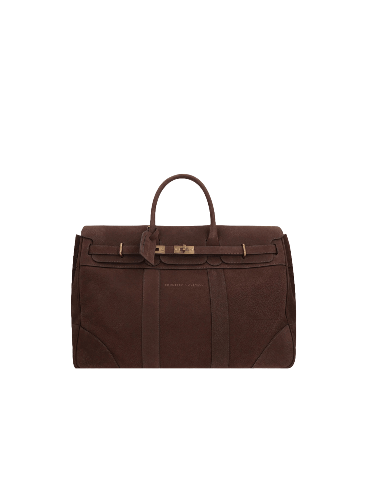 BRUNELLO CUCINELLI-Nabuk Country Weekend Bag-JOHN JULIA