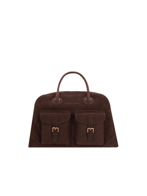 Nabuk Street Weekender Bag-BRUNELLO CUCINELLI-JOHN JULIA