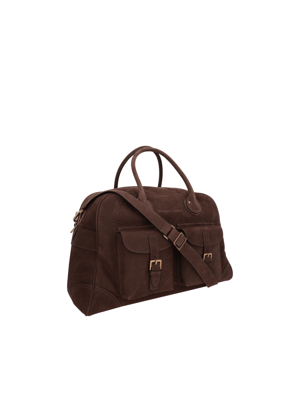 Nabuk Street Weekender Bag-BRUNELLO CUCINELLI-JOHN JULIA