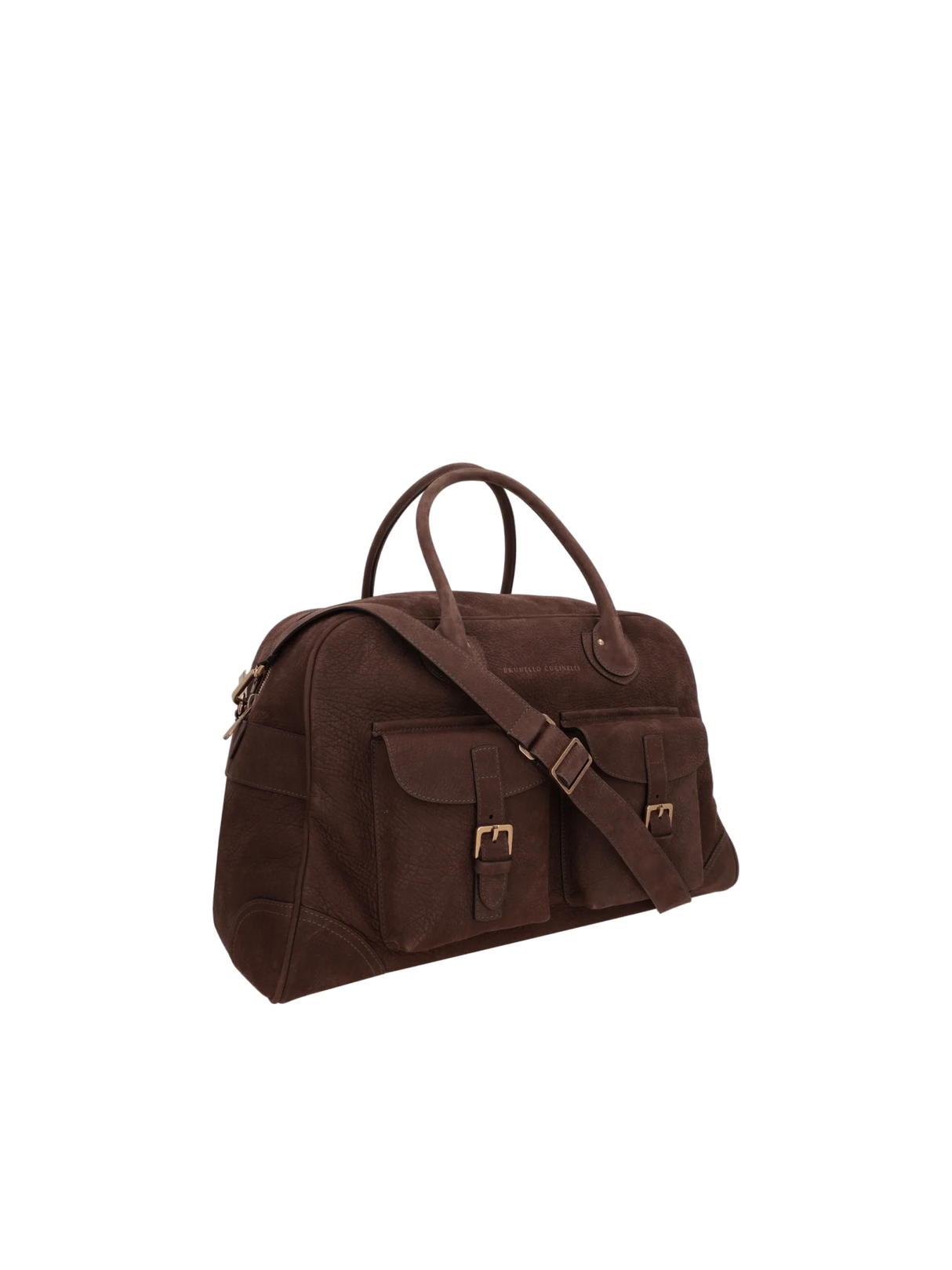 Nabuk Street Weekender Bag-BRUNELLO CUCINELLI-JOHN JULIA