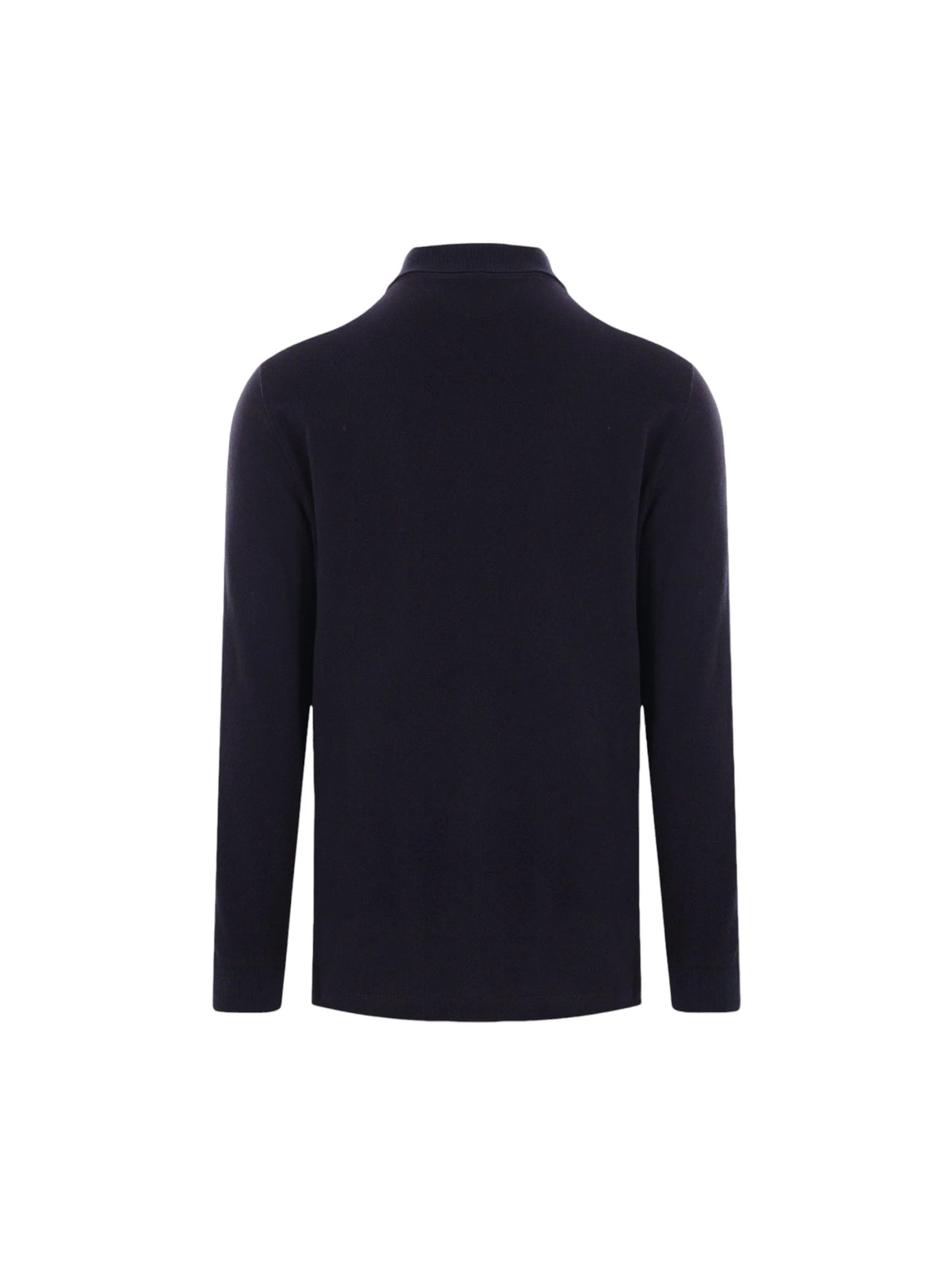 Piquet Long-sleeved Polo Shirt-BRUNELLO CUCINELLI-JOHN JULIA