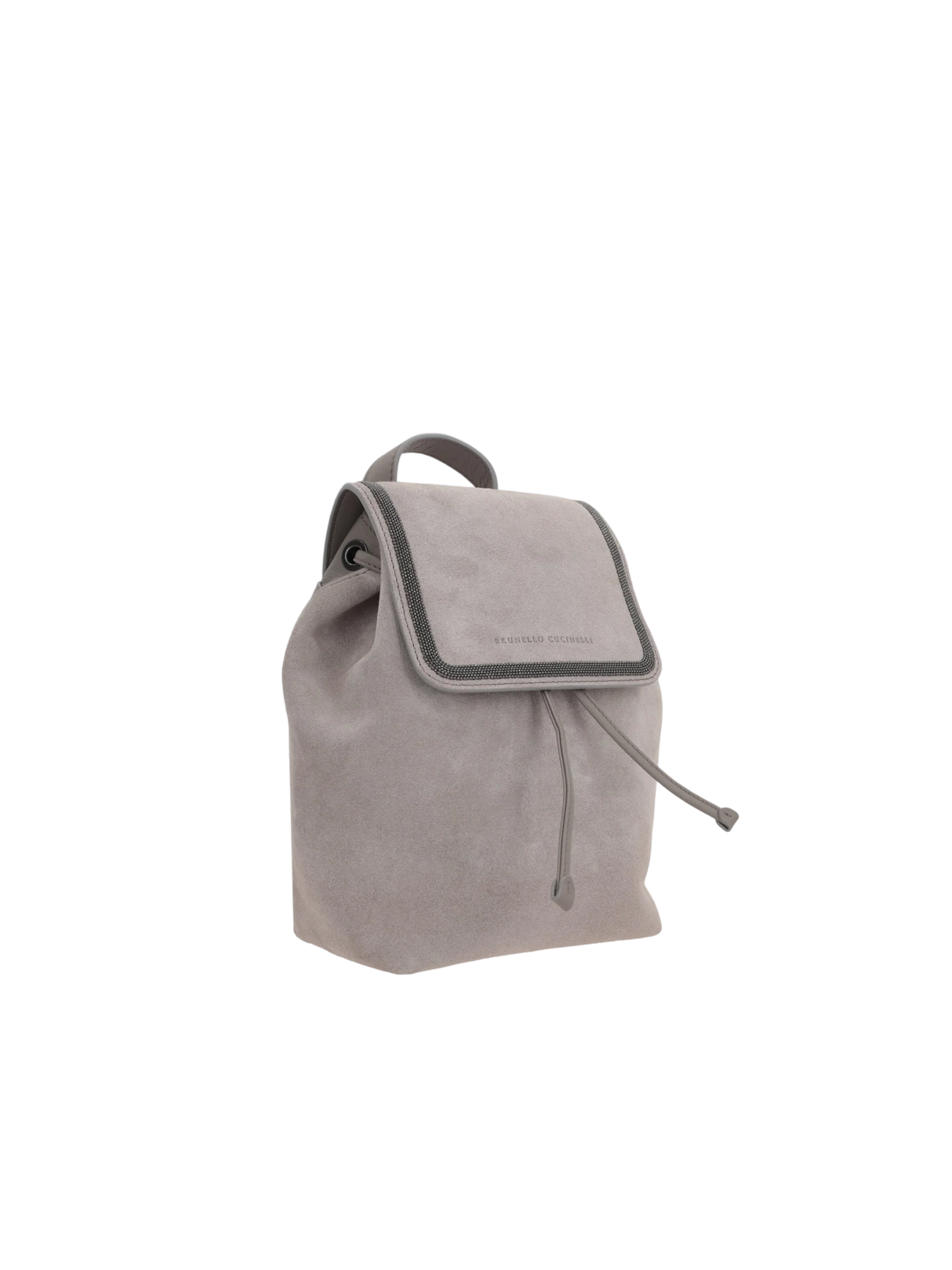 Precious Contour Suede Backpack-BRUNELLO CUCINELLI-JOHN JULIA