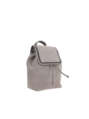 Precious Contour Suede Backpack-BRUNELLO CUCINELLI-JOHN JULIA