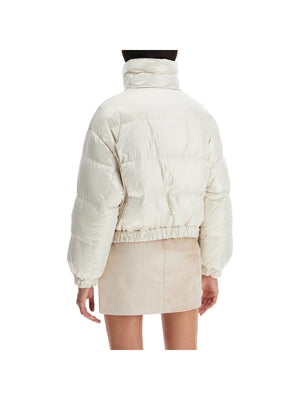 BRUNELLO CUCINELLI-Reversible Sparkling Canvas Down Jacket-JOHN JULIA