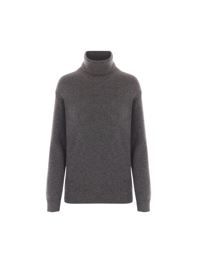 Ribbed Cashmere Turtleneck-BRUNELLO CUCINELLI-JOHN JULIA