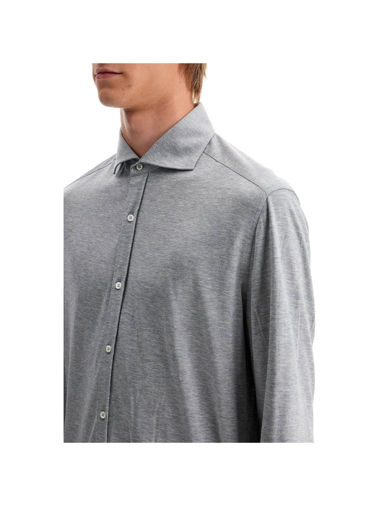 Silk And Cotton Jersey Shirt