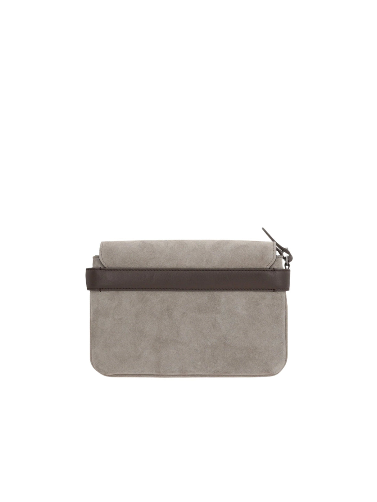 BRUNELLO CUCINELLI-Small Suede Shoulder Bag-JOHN JULIA