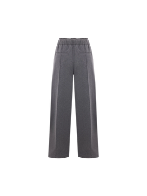 Smooth Terry Baggy Trousers-BRUNELLO CUCINELLI-JOHN JULIA