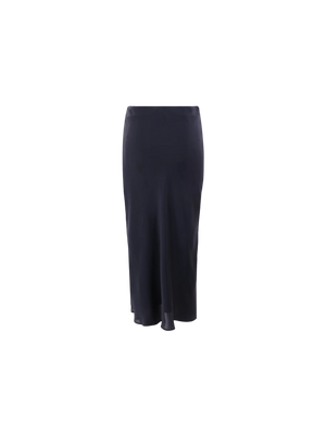 Soft Satin Pencil Skirt-BRUNELLO CUCINELLI-JOHN JULIA