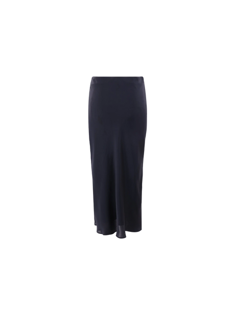 Soft Satin Pencil Skirt-BRUNELLO CUCINELLI-JOHN JULIA