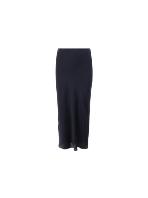 Soft Satin Pencil Skirt-BRUNELLO CUCINELLI-JOHN JULIA