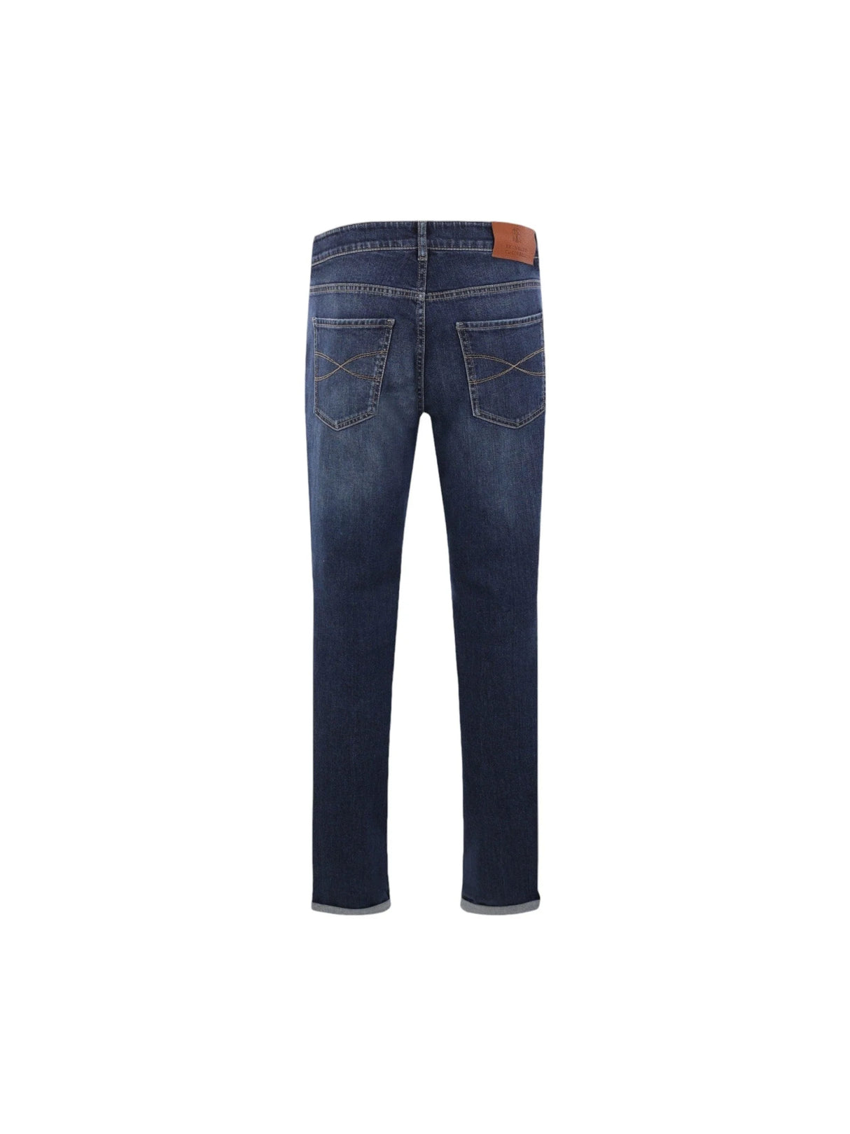 Stretch Denim Traditional-fit Jeans-BRUNELLO CUCINELLI-JOHN JULIA