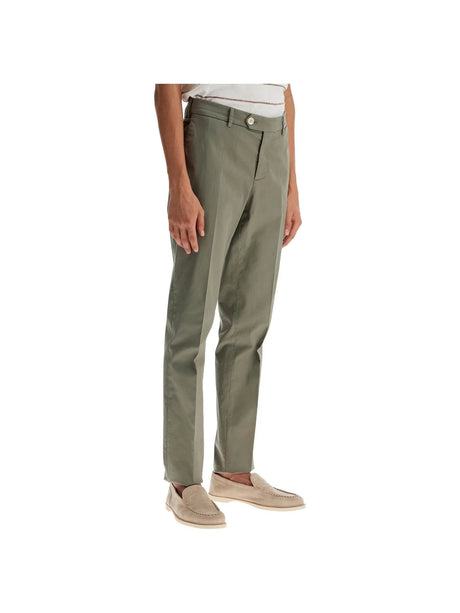 BRUNELLO CUCINELLI-Stretch Gabardine Pants-JOHN JULIA